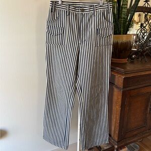 LYKKE WULLF RAILROAD STRIPE JEANS